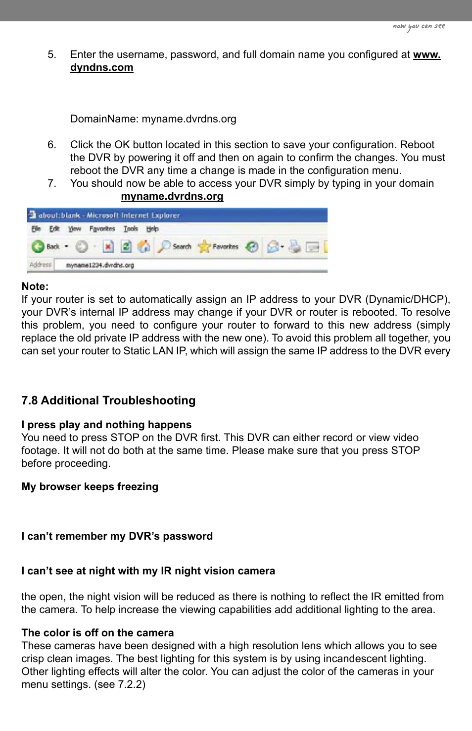 Now you can see | SVAT Electronics CLEARVU3 User Manual | Page 38 / 61