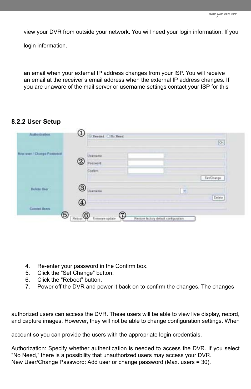 Now you can see | SVAT Electronics CLEARVU3 User Manual | Page 44 / 61