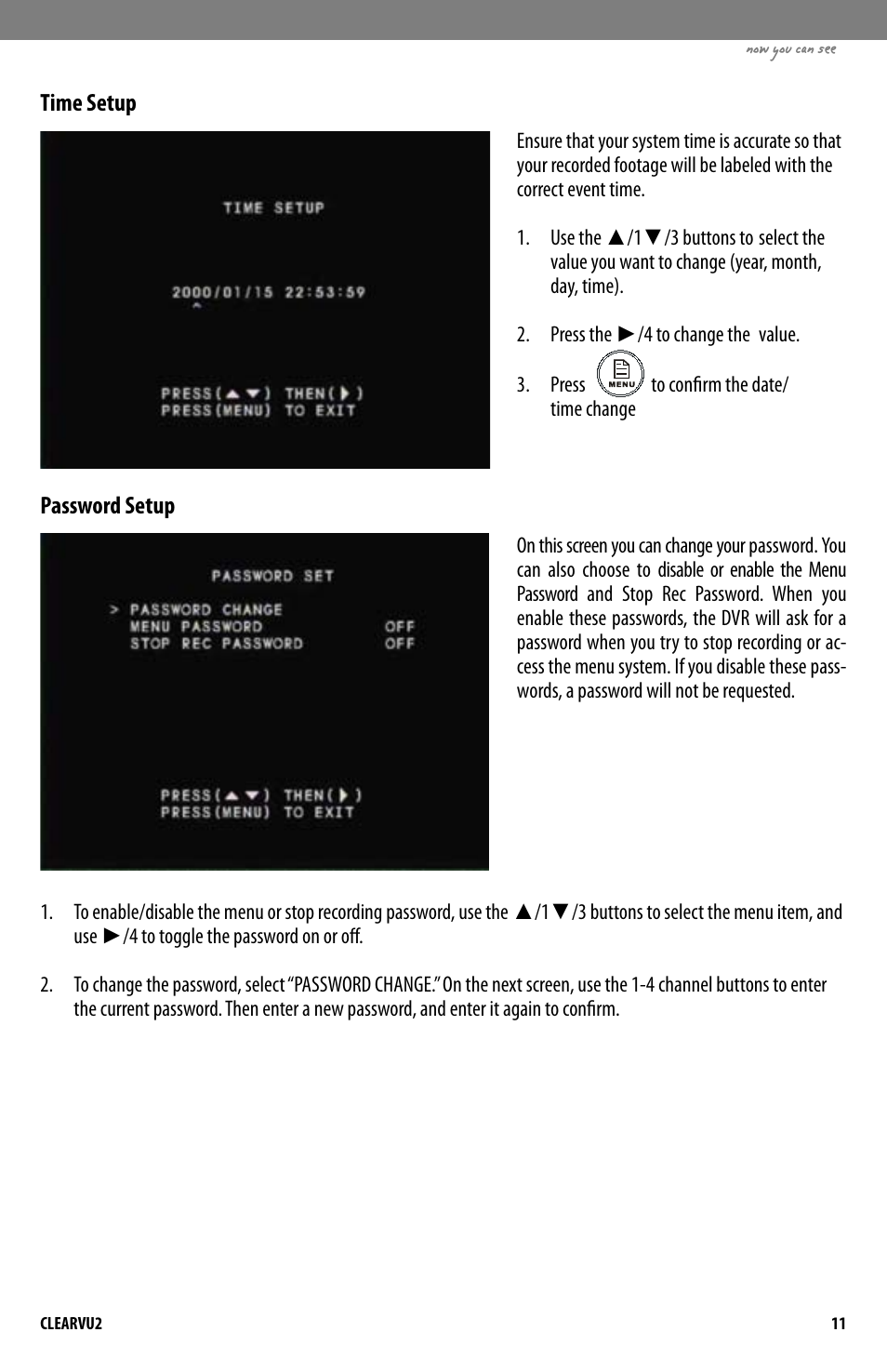 SVAT Electronics CLEARVU2 User Manual | Page 14 / 32