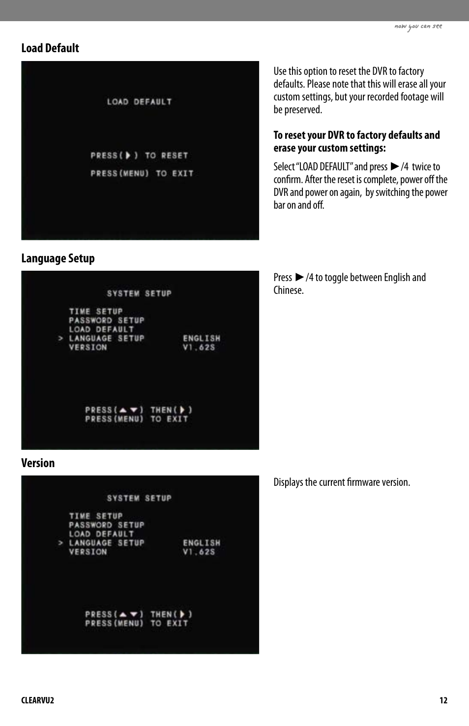 SVAT Electronics CLEARVU2 User Manual | Page 15 / 32