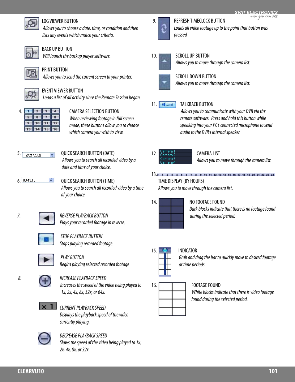 Now you can see | SVAT Electronics CLEARVU10 User Manual | Page 101 / 120