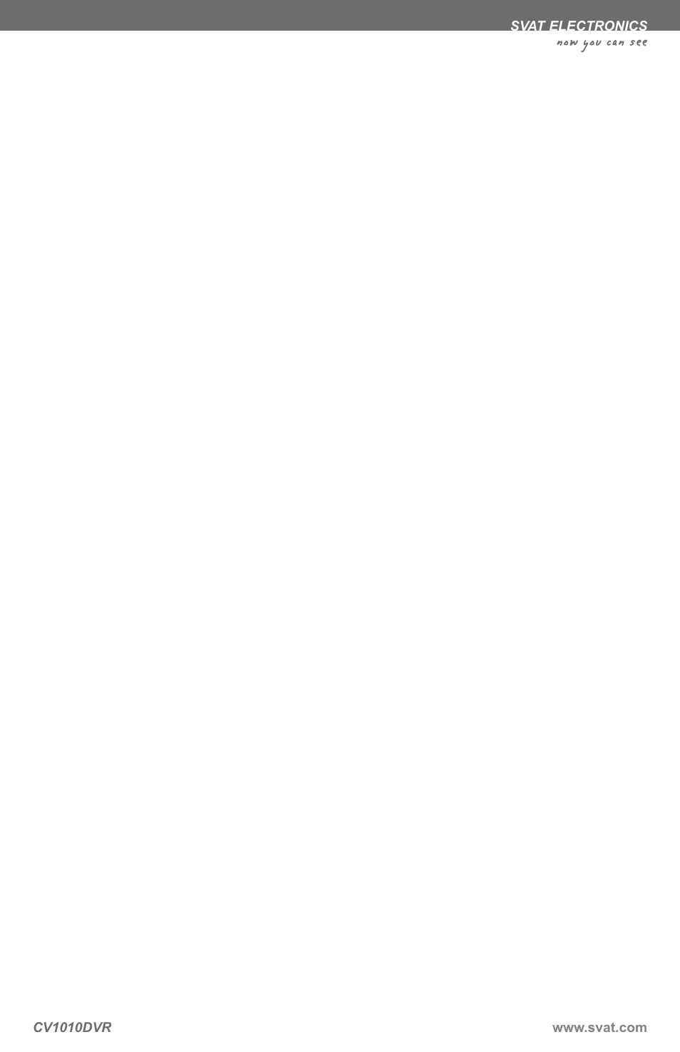 Now you can see | SVAT Electronics CV1010 User Manual | Page 2 / 16