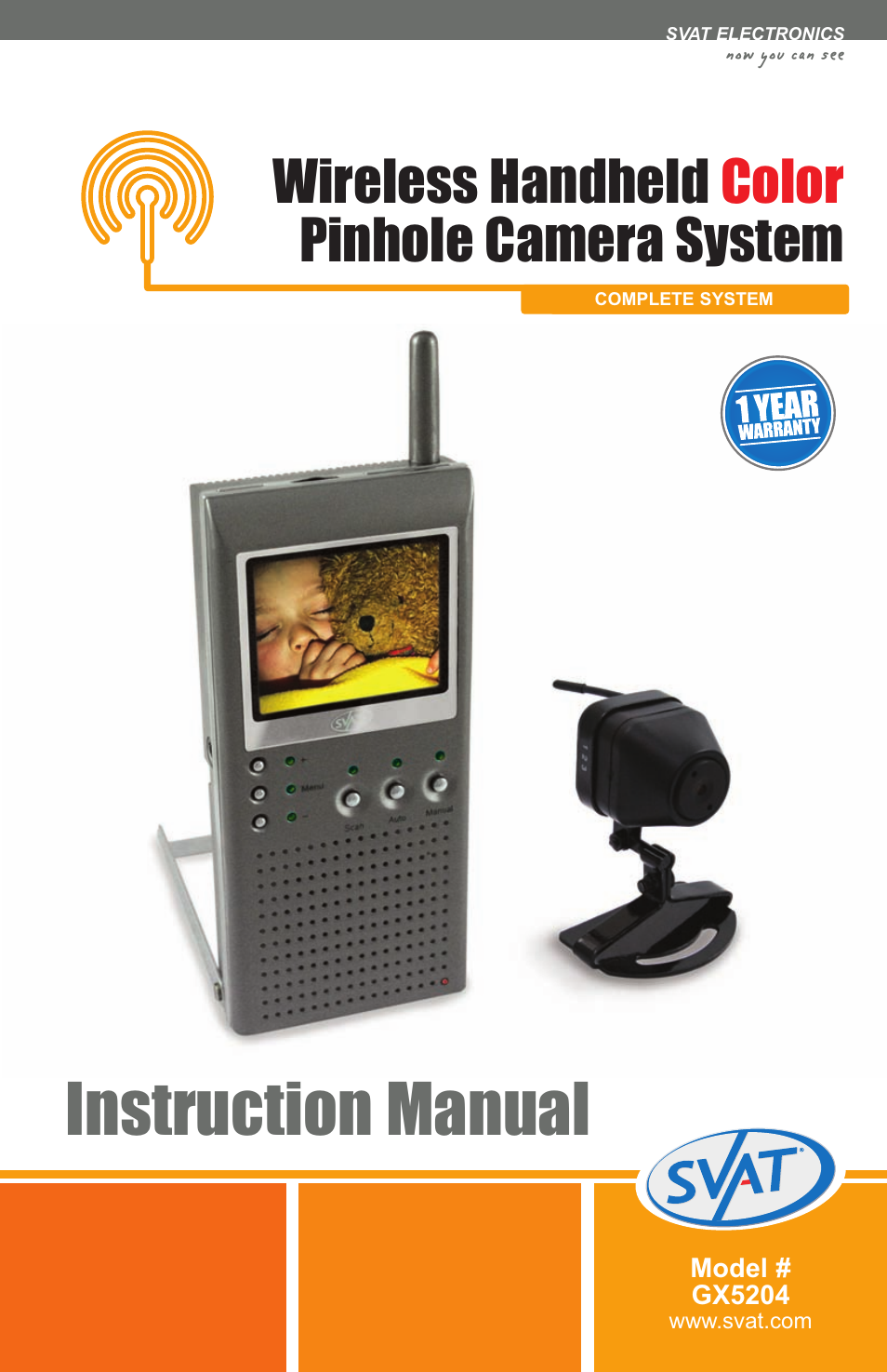 SVAT Electronics GX5204 User Manual | 16 pages