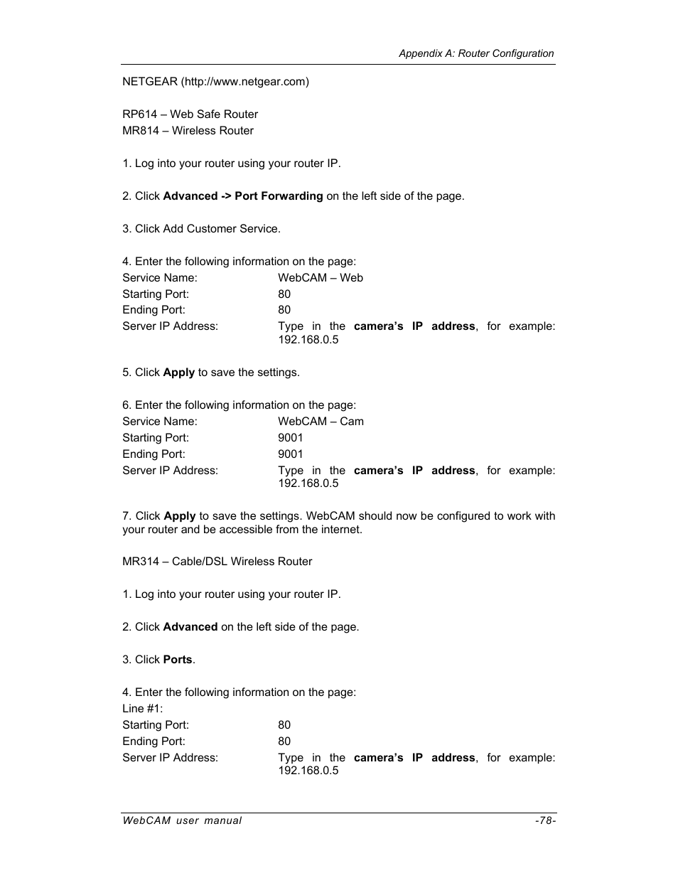 SVAT Electronics IP100 User Manual | Page 81 / 92