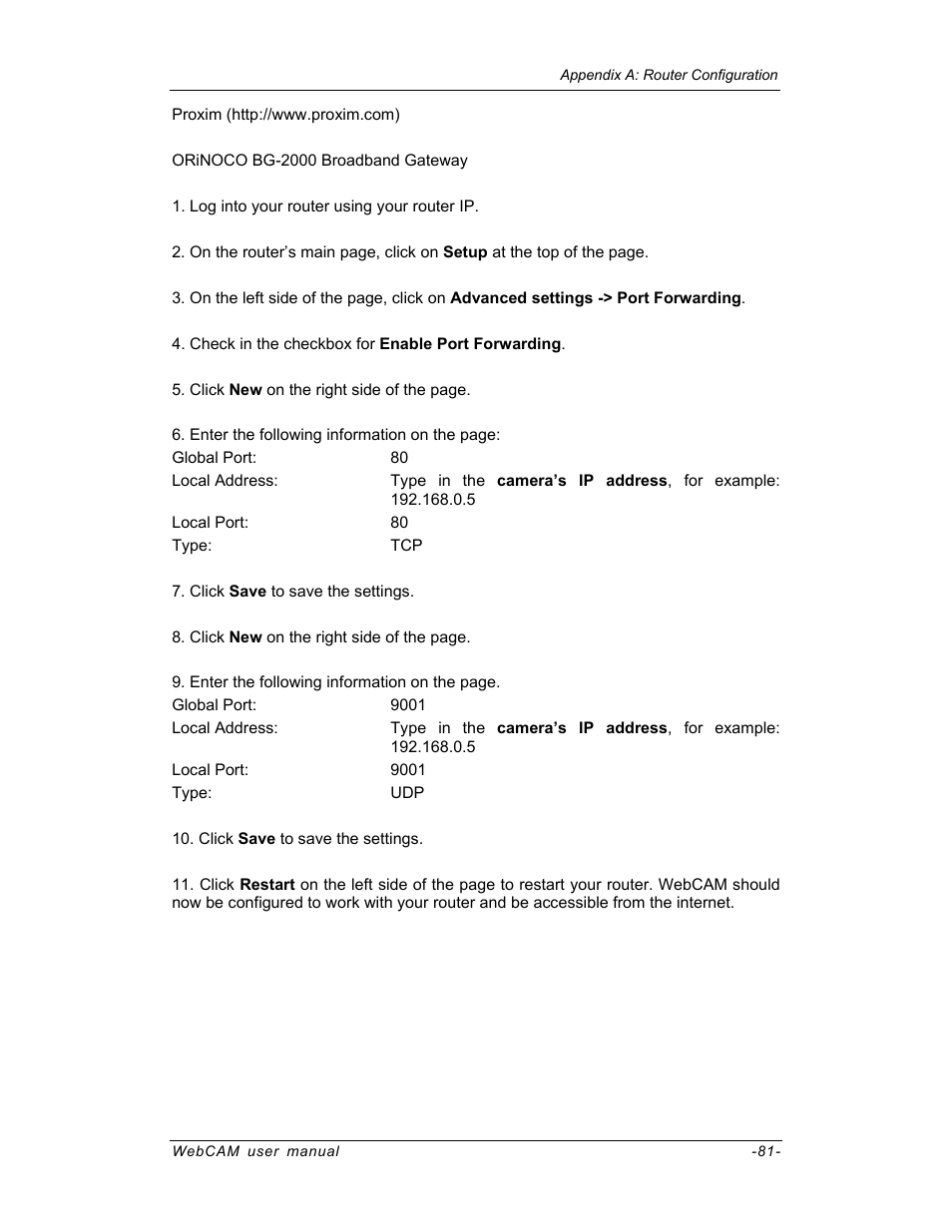 SVAT Electronics IP100 User Manual | Page 84 / 92