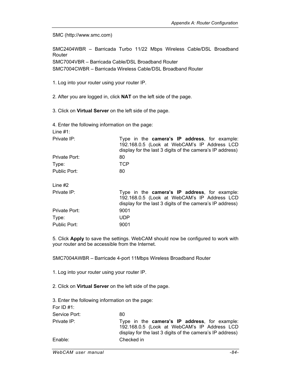 SVAT Electronics IP100 User Manual | Page 87 / 92