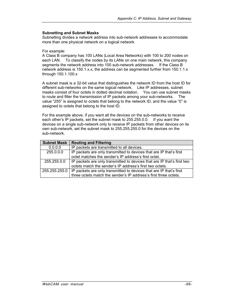 SVAT Electronics IP100 User Manual | Page 91 / 92