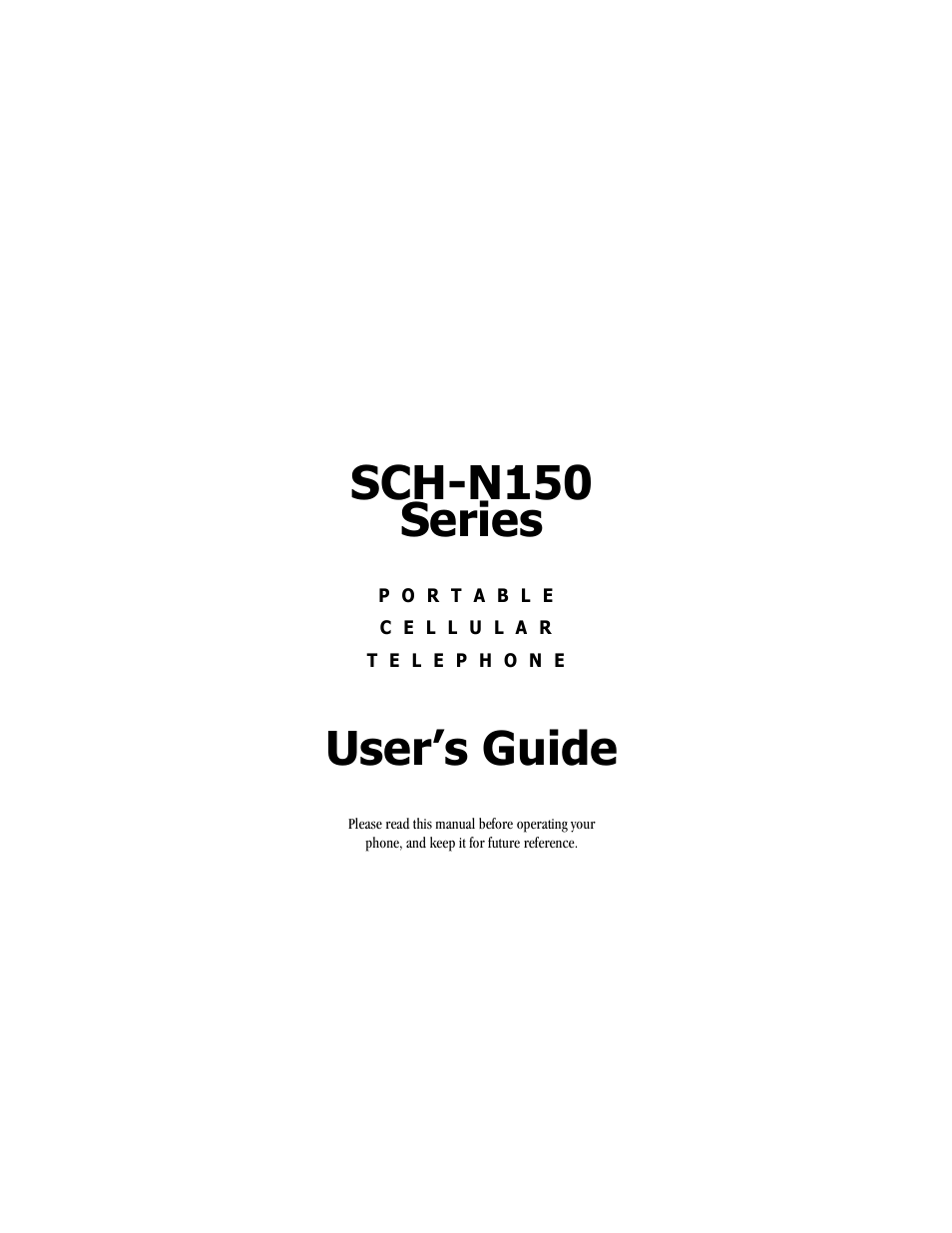 Samsung SCH-N150 User Manual | 154 pages