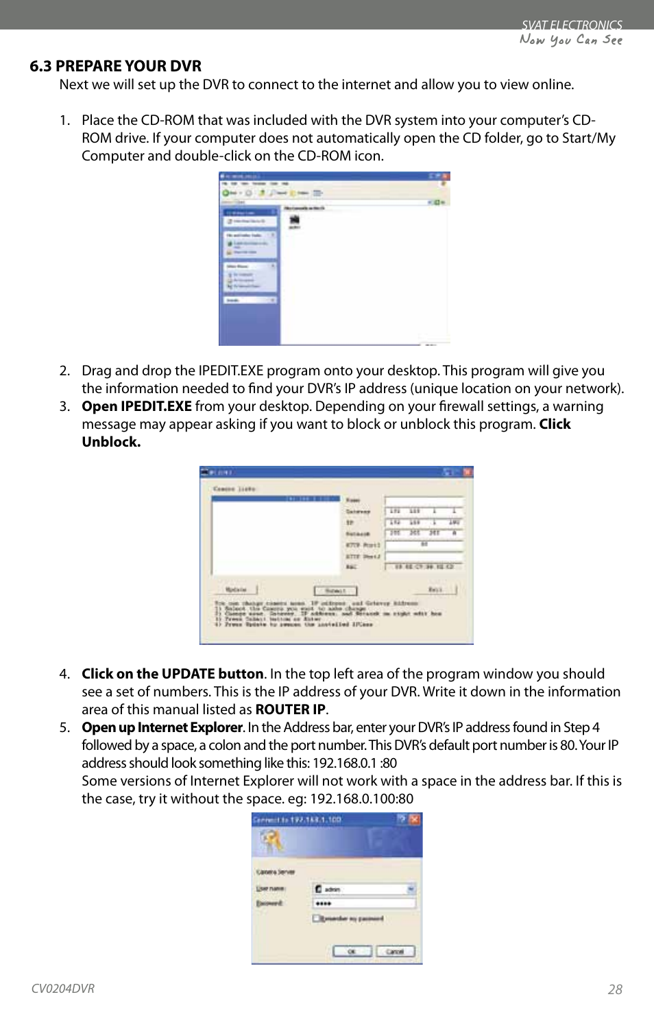 Now you can see | SVAT Electronics CV0204DVR User Manual | Page 31 / 60