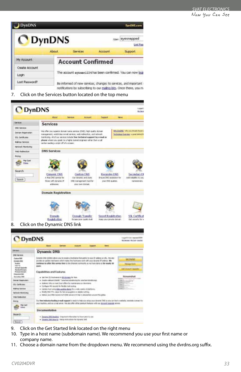 Now you can see | SVAT Electronics CV0204DVR User Manual | Page 36 / 60