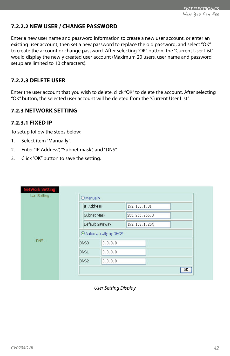 Now you can see | SVAT Electronics CV0204DVR User Manual | Page 45 / 60