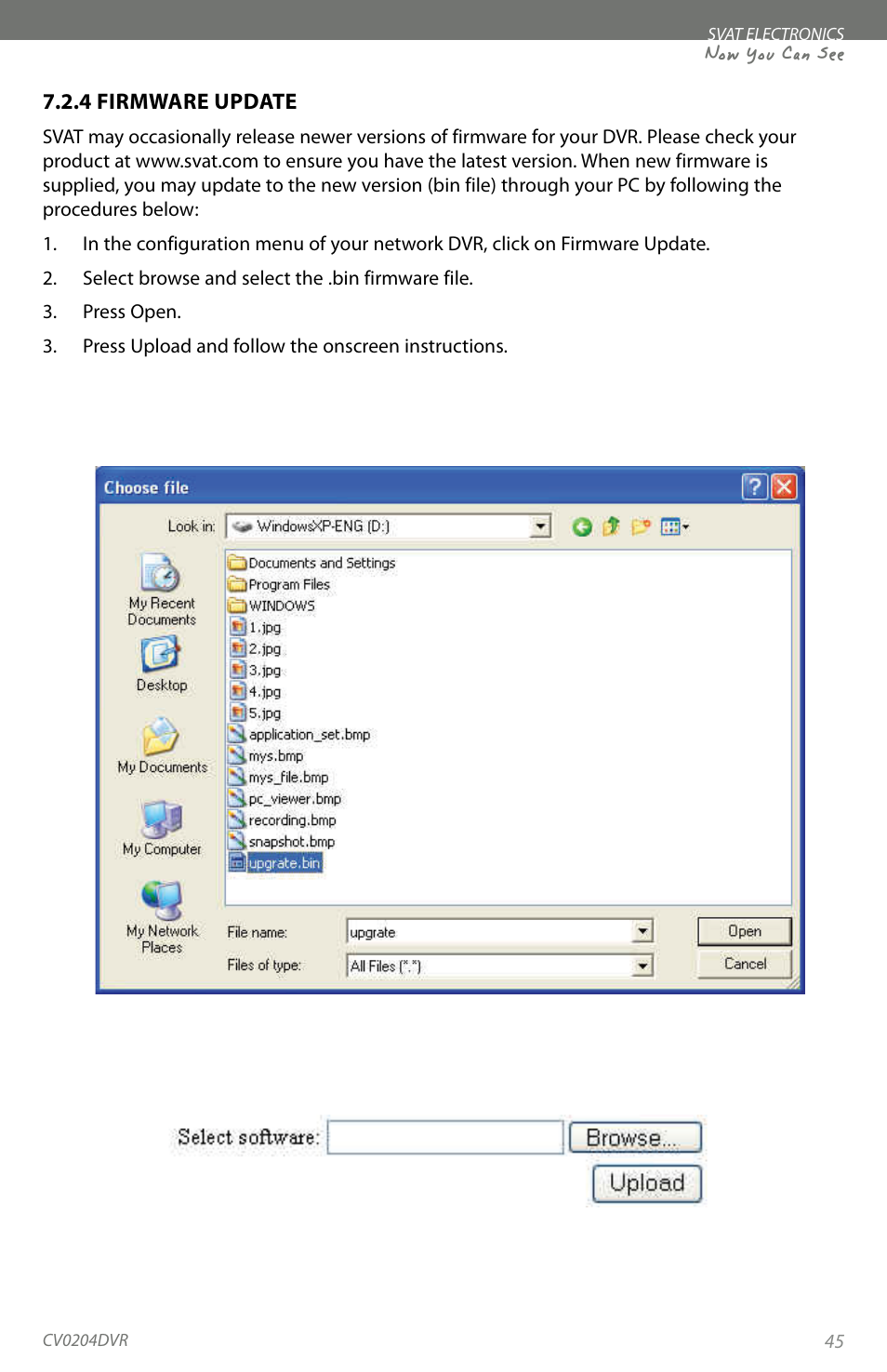 Now you can see | SVAT Electronics CV0204DVR User Manual | Page 48 / 60