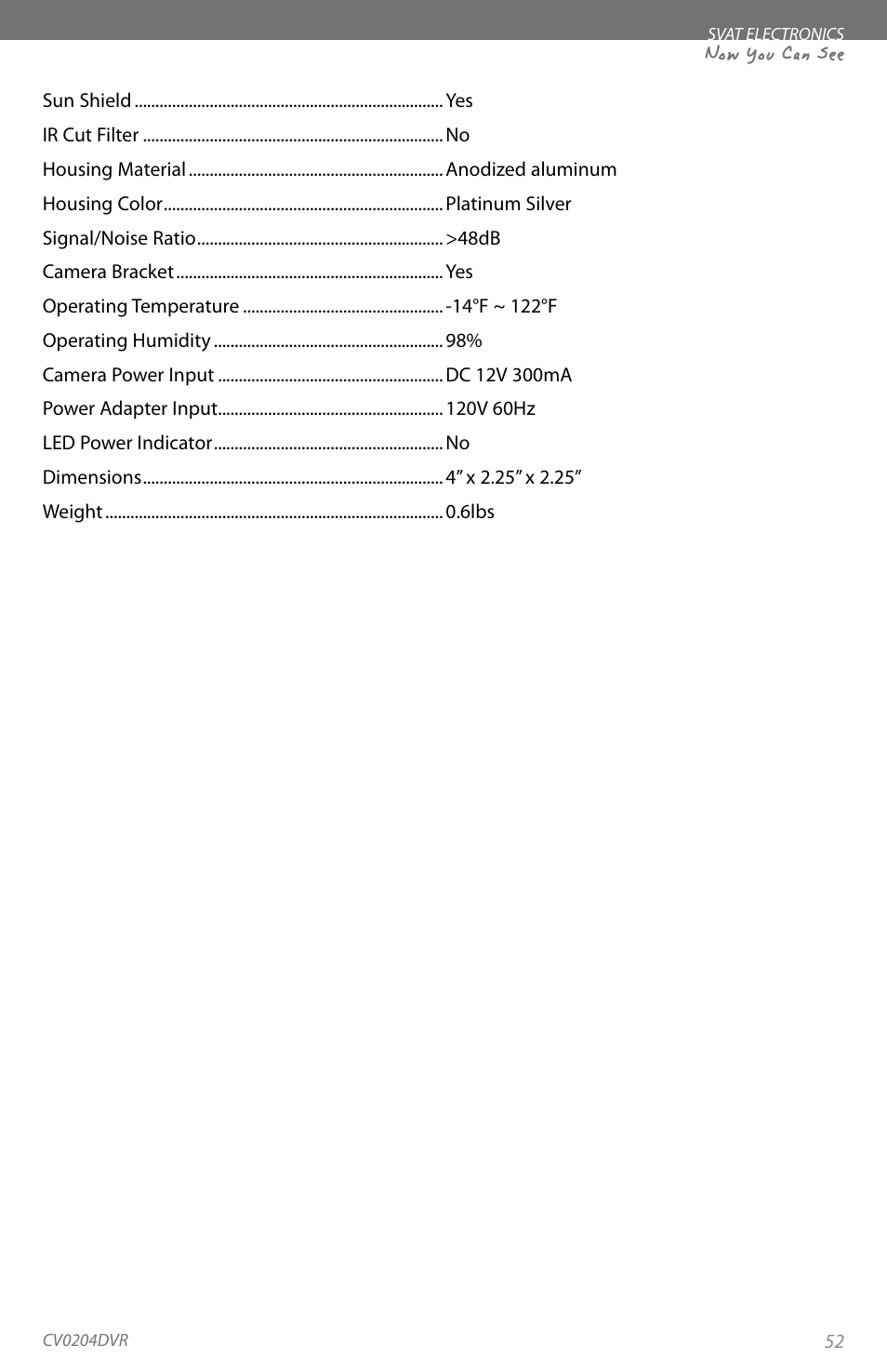 Now you can see | SVAT Electronics CV0204DVR User Manual | Page 55 / 60