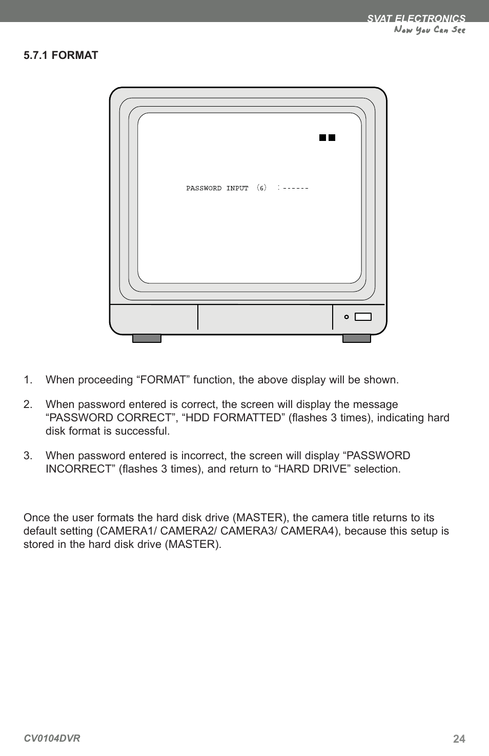 Now you can see | SVAT Electronics CV0104DVR User Manual | Page 27 / 60