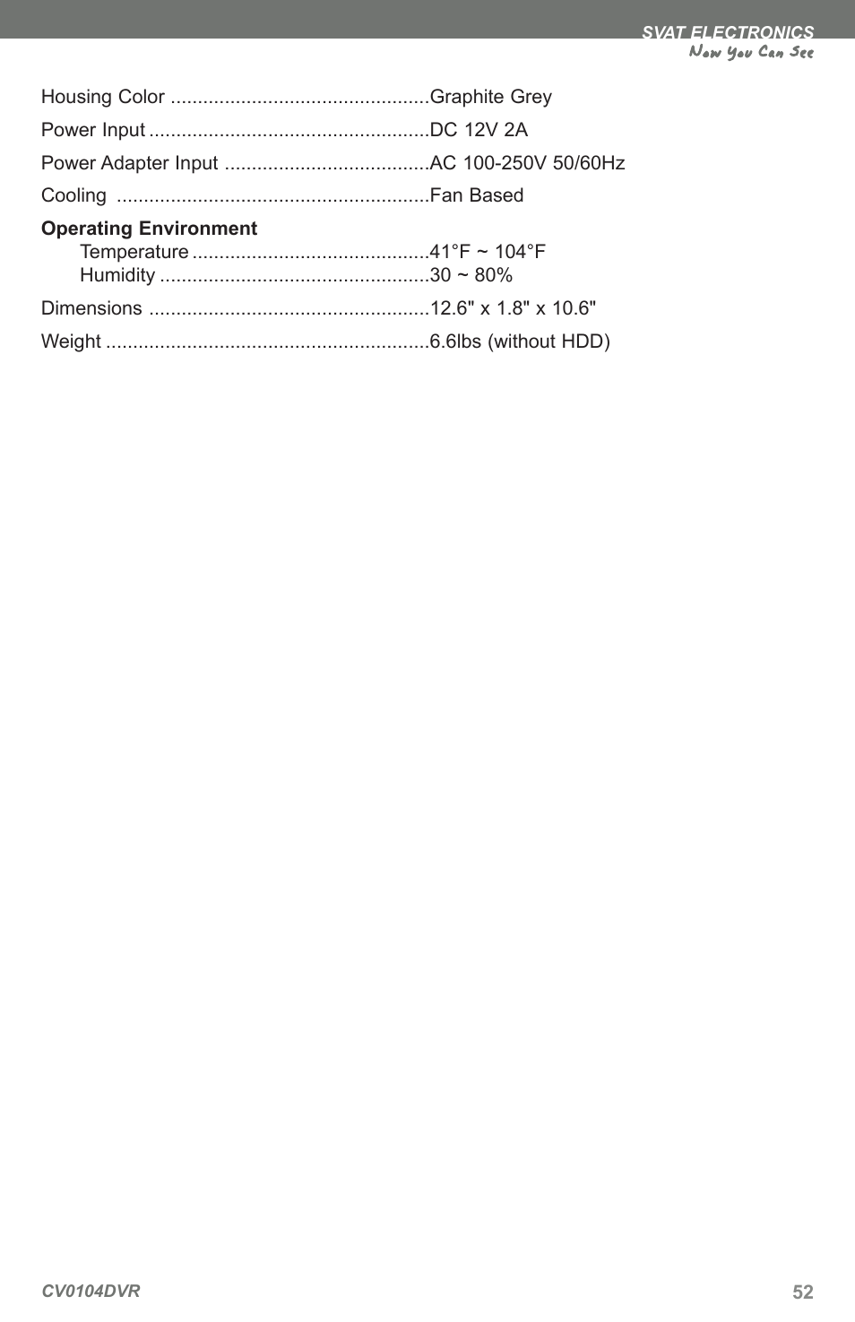 Now you can see | SVAT Electronics CV0104DVR User Manual | Page 55 / 60