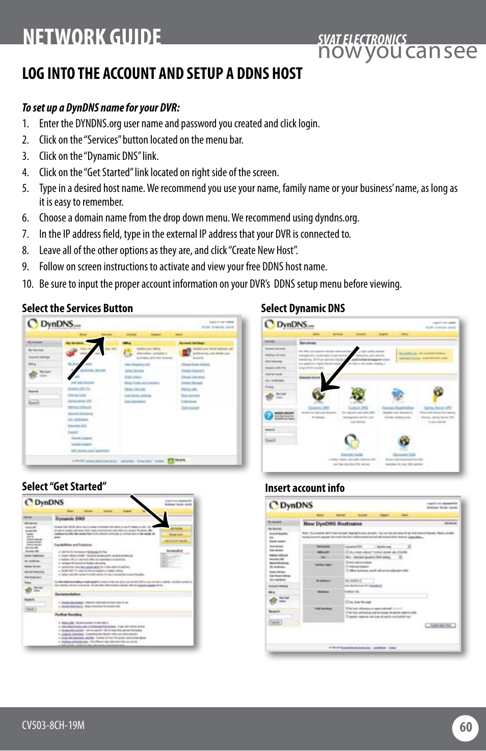 SVAT Electronics CV503-8CH User Manual | Page 63 / 91