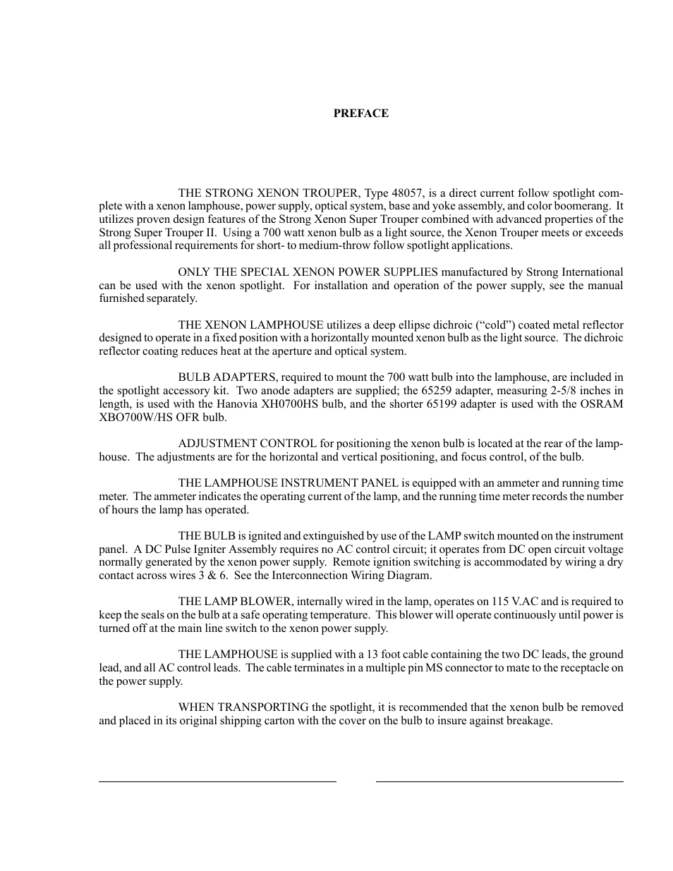 Strong Enterprises FOLLOW SPOTLIGHT 48057 User Manual | Page 3 / 43