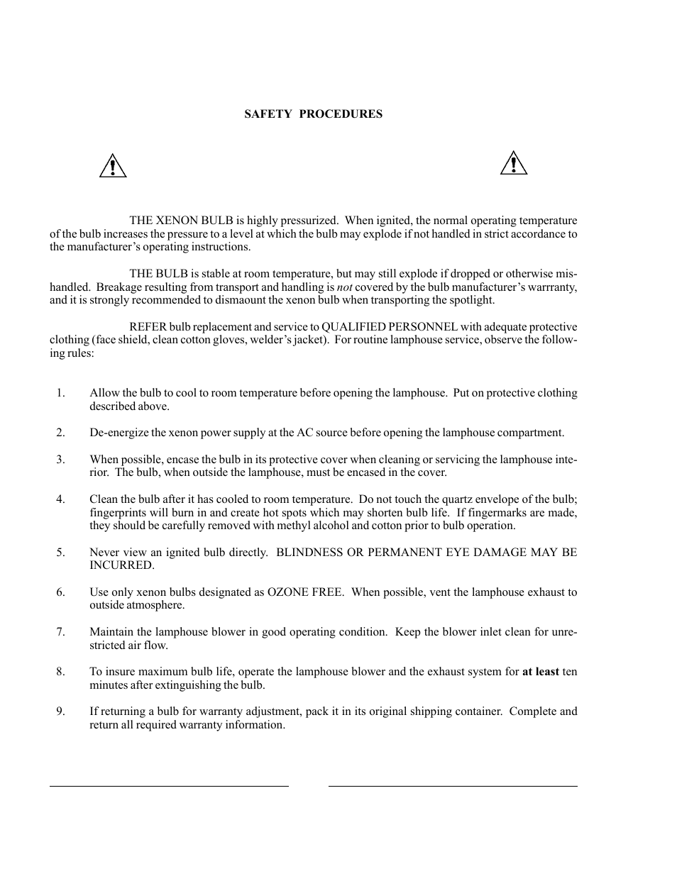 Strong Enterprises FOLLOW SPOTLIGHT 48057 User Manual | Page 6 / 43