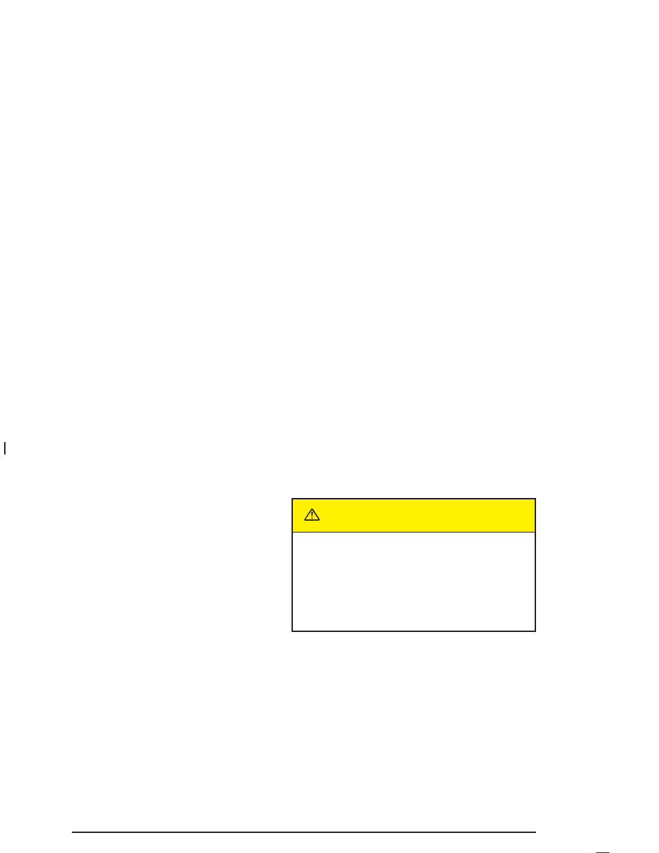 Caution | Saturn 2004 L-Series User Manual | Page 104 / 386