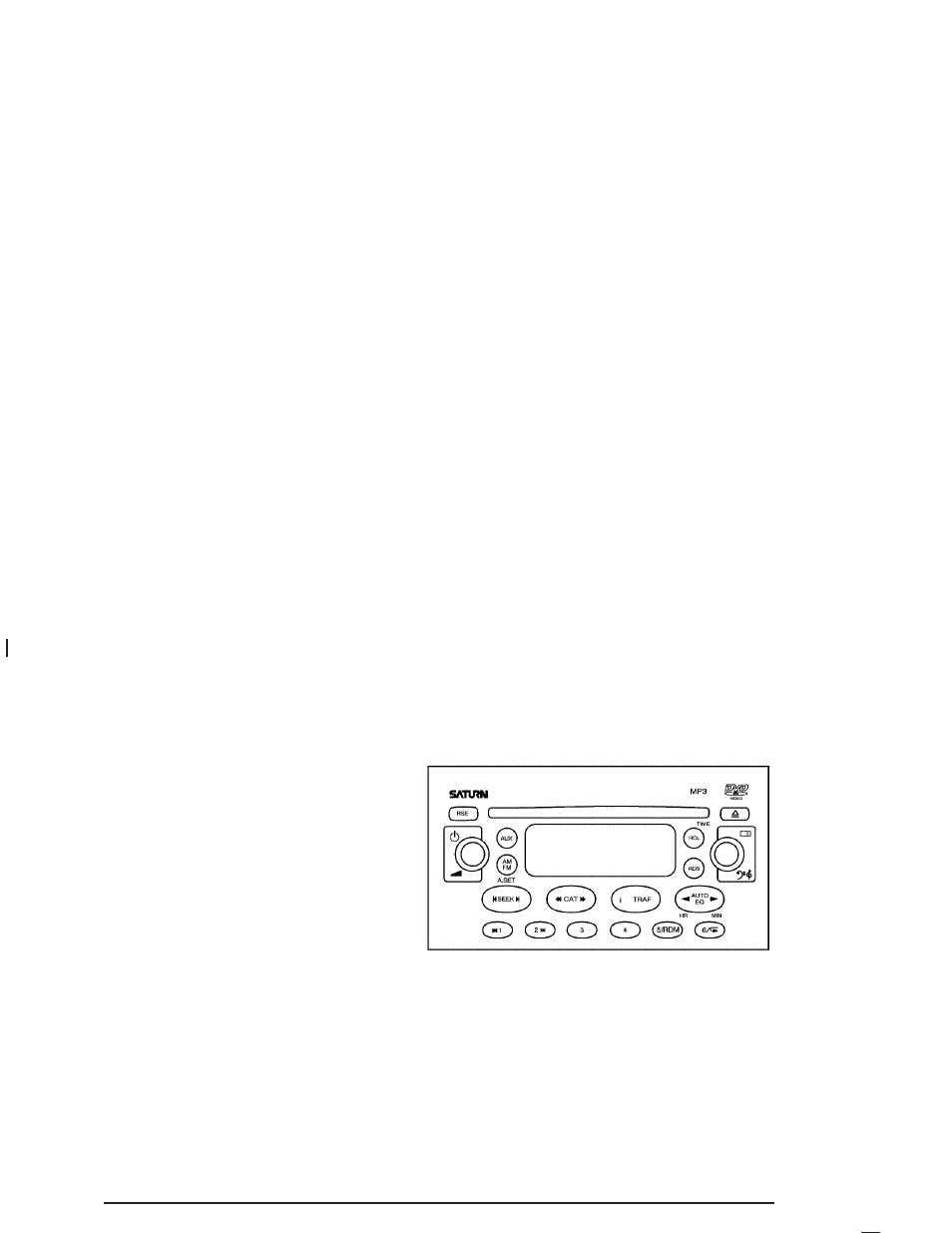 Video screen, Dvd radio | Saturn 2004 L-Series User Manual | Page 188 / 386