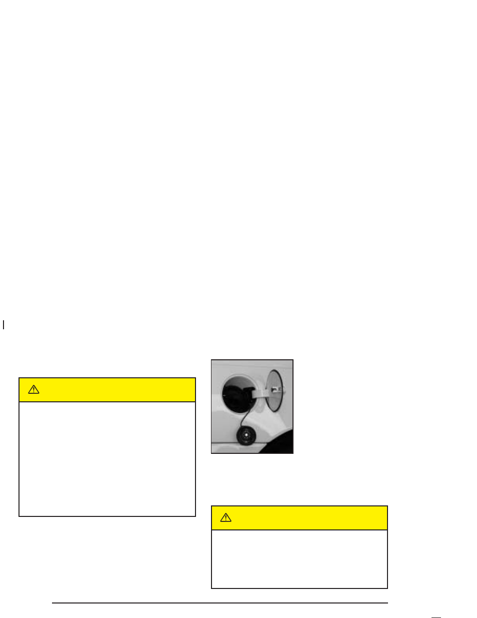 Filling your tank, Filling your tank -8, Caution | Saturn 2004 L-Series User Manual | Page 254 / 386