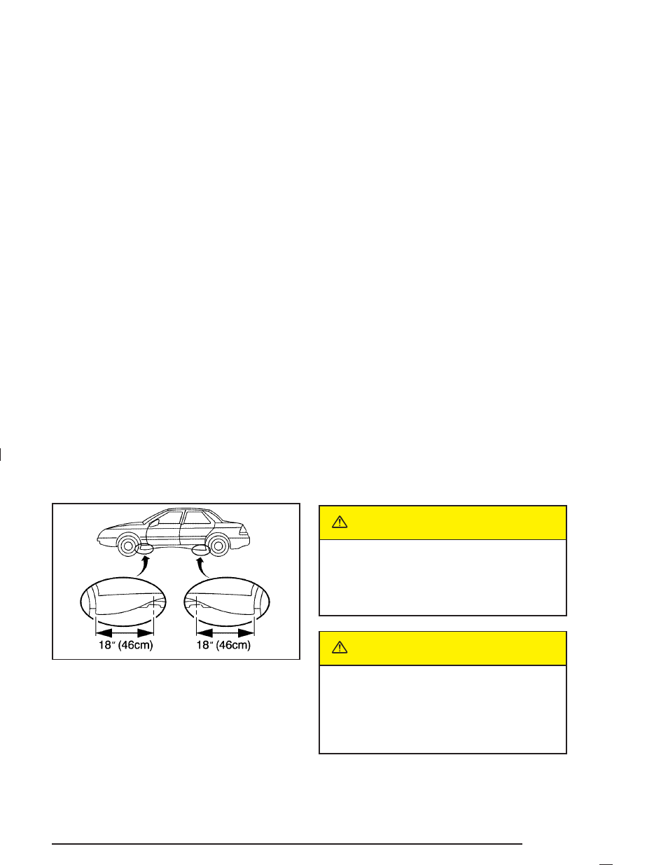 Caution | Saturn 2004 L-Series User Manual | Page 321 / 386