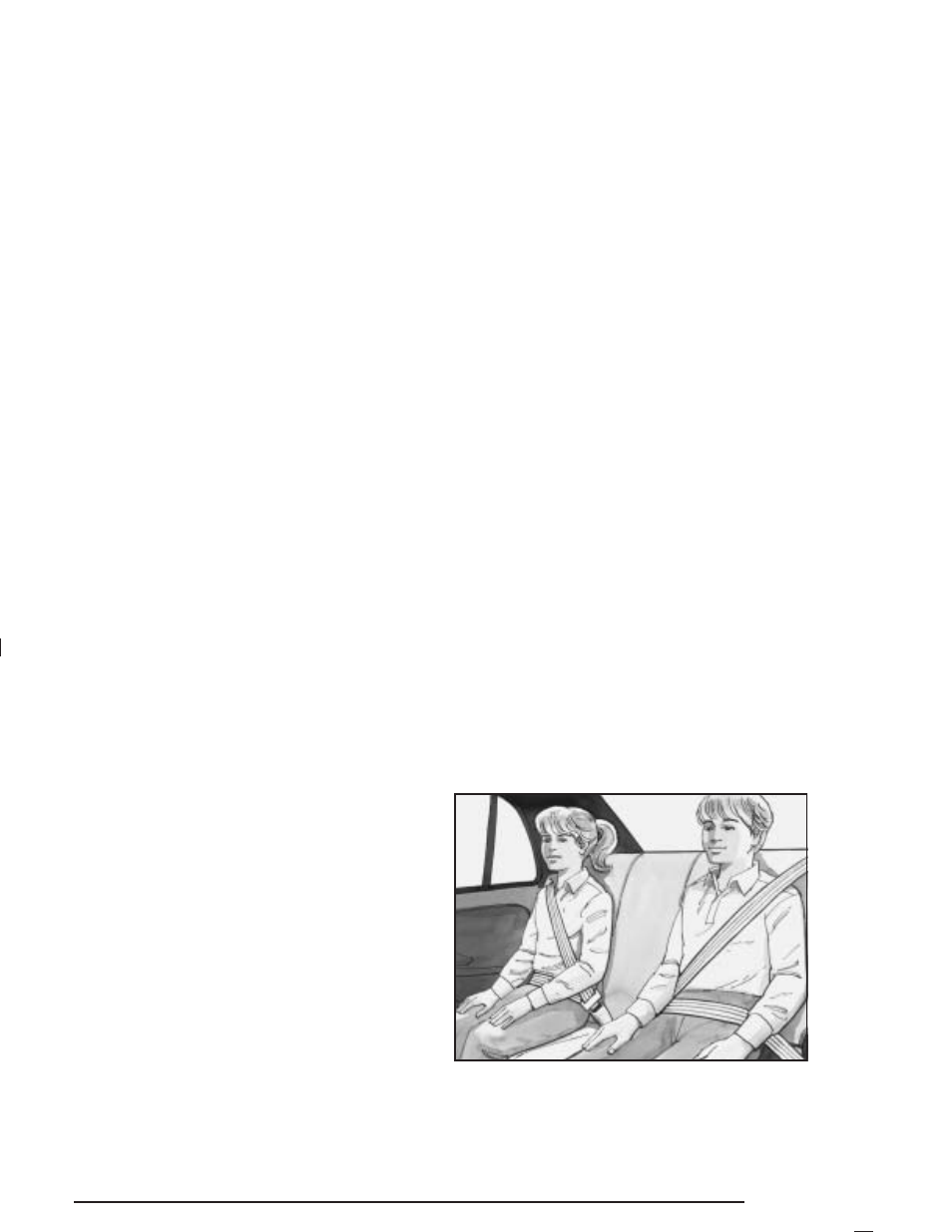 Safety belt extender, Child restraints, Older children | Safety belt extender -35, Child restraints -35, Older children -35 | Saturn 2004 L-Series User Manual | Page 41 / 386