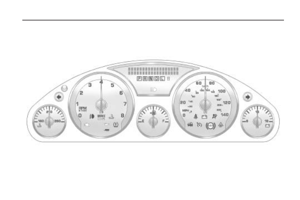 Instrument panel cluster, Instrument panel cluster -31 | Saturn 2009 OUTLOOK User Manual | Page 153 / 432