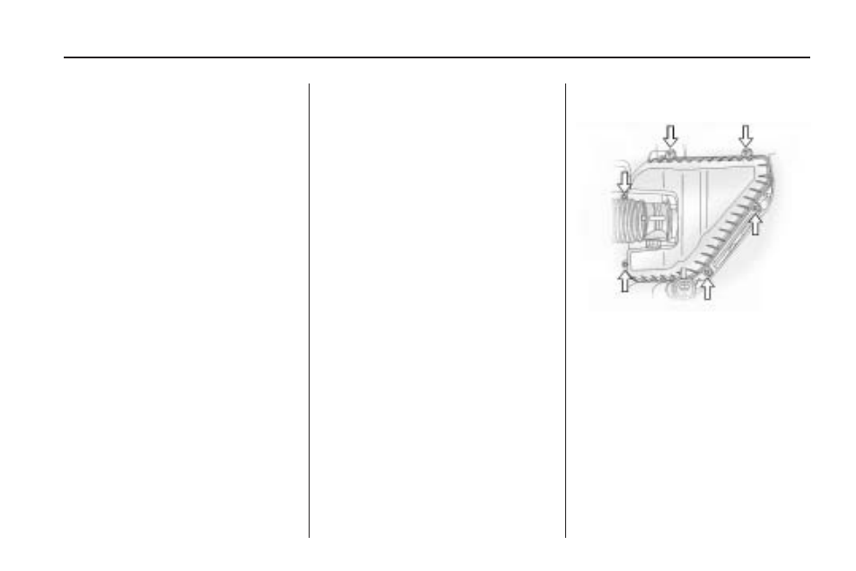 Engine air cleaner/filter, Engine air cleaner/filter -17 | Saturn 2009 OUTLOOK User Manual | Page 303 / 432