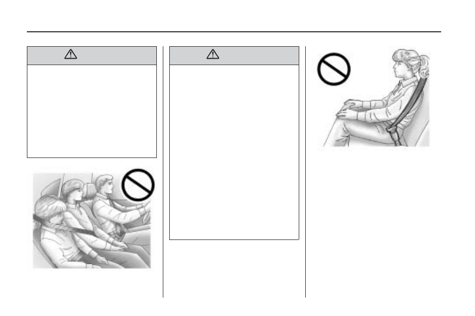 Infants and young children, Infants and young children -30 | Saturn 2009 OUTLOOK User Manual | Page 34 / 432