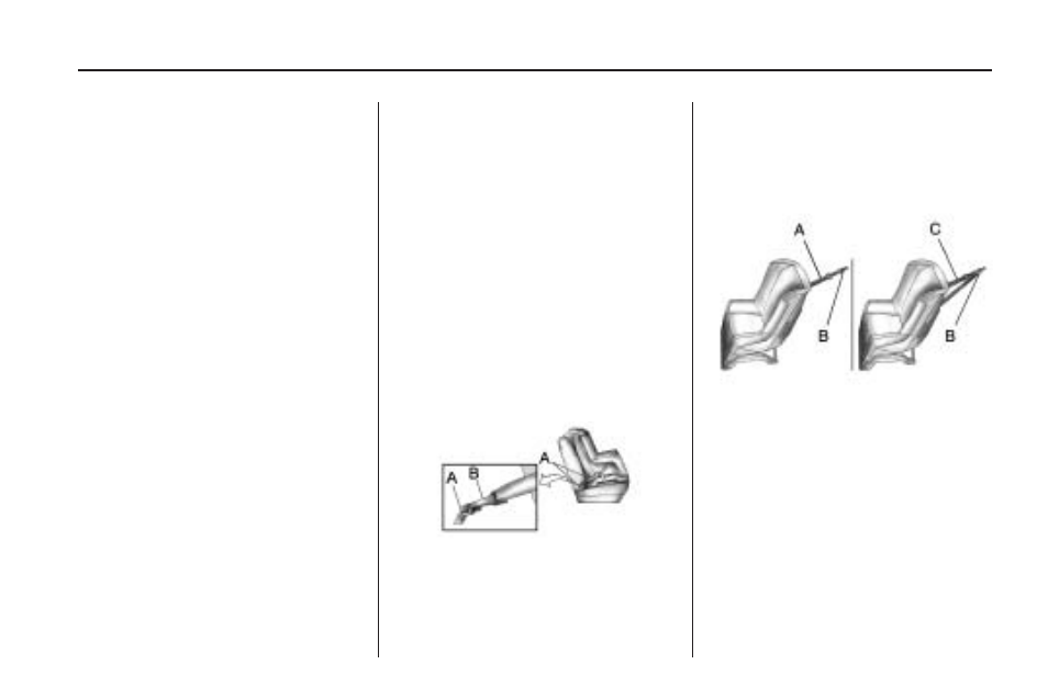 Lower anchors and tethers for children (latch), Lower anchors and tethers, For children (latch) -37 | Saturn 2009 OUTLOOK User Manual | Page 41 / 432