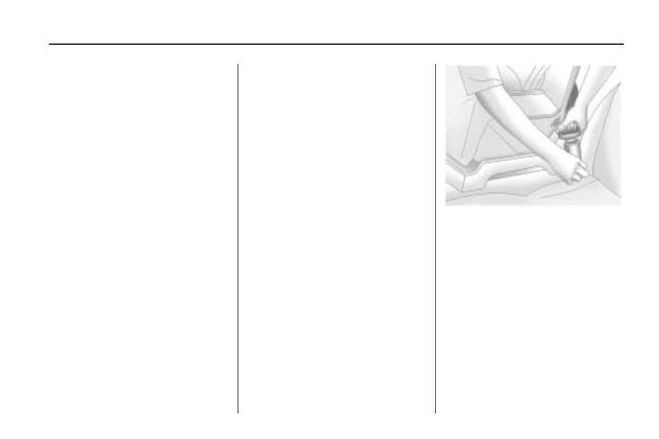 Securing a child restraint in a rear seat position, Securing a child restraint, In a rear seat position -43 | Saturn 2009 OUTLOOK User Manual | Page 47 / 432