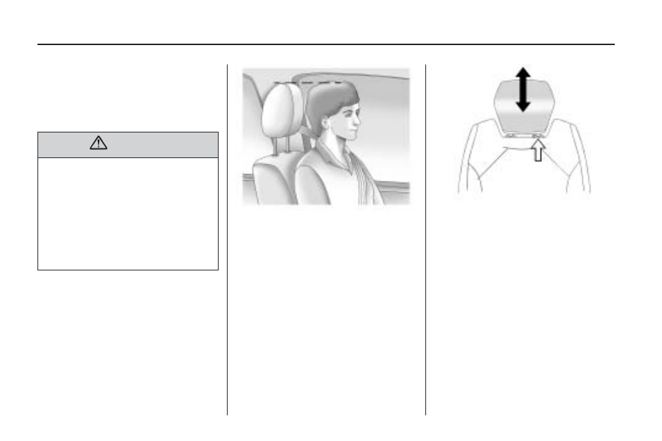 Head restraints, Head restraints -2 | Saturn 2009 OUTLOOK User Manual | Page 6 / 432