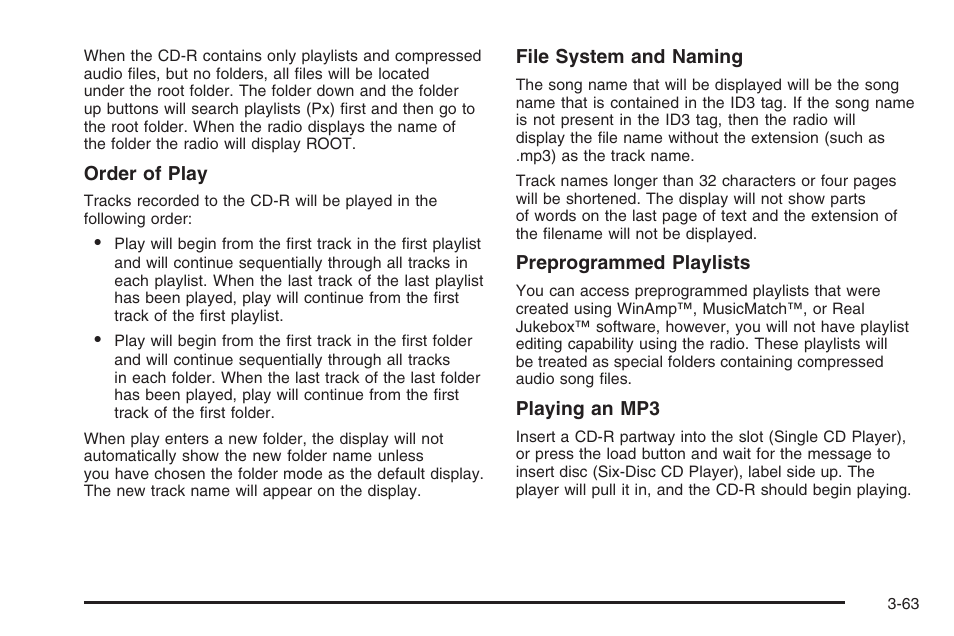 Saturn 2006 Vue User Manual | Page 183 / 412