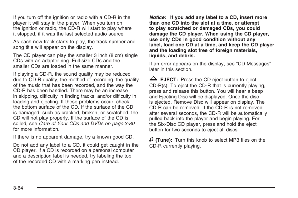 Saturn 2006 Vue User Manual | Page 184 / 412