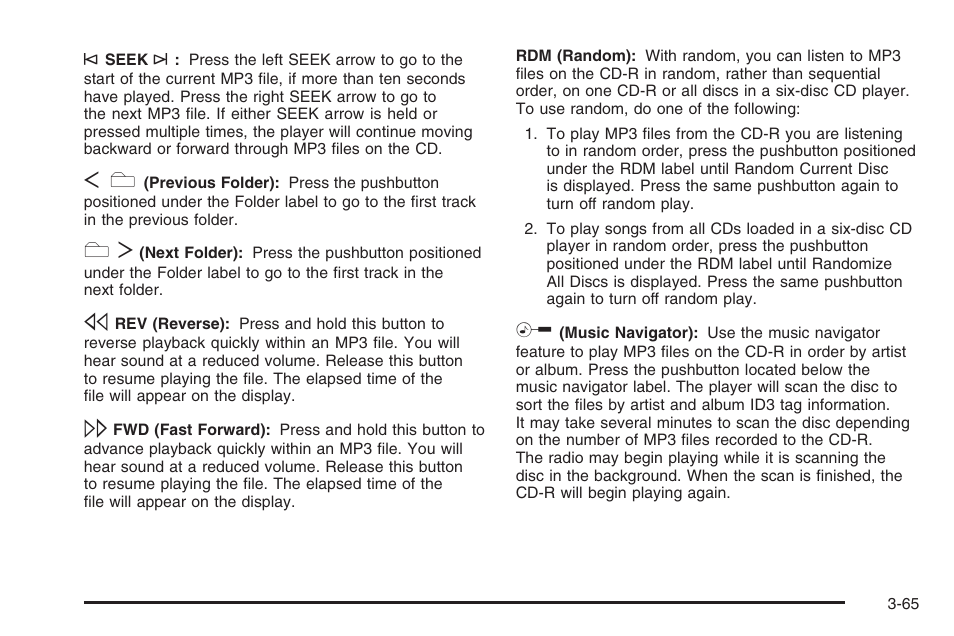 Saturn 2006 Vue User Manual | Page 185 / 412