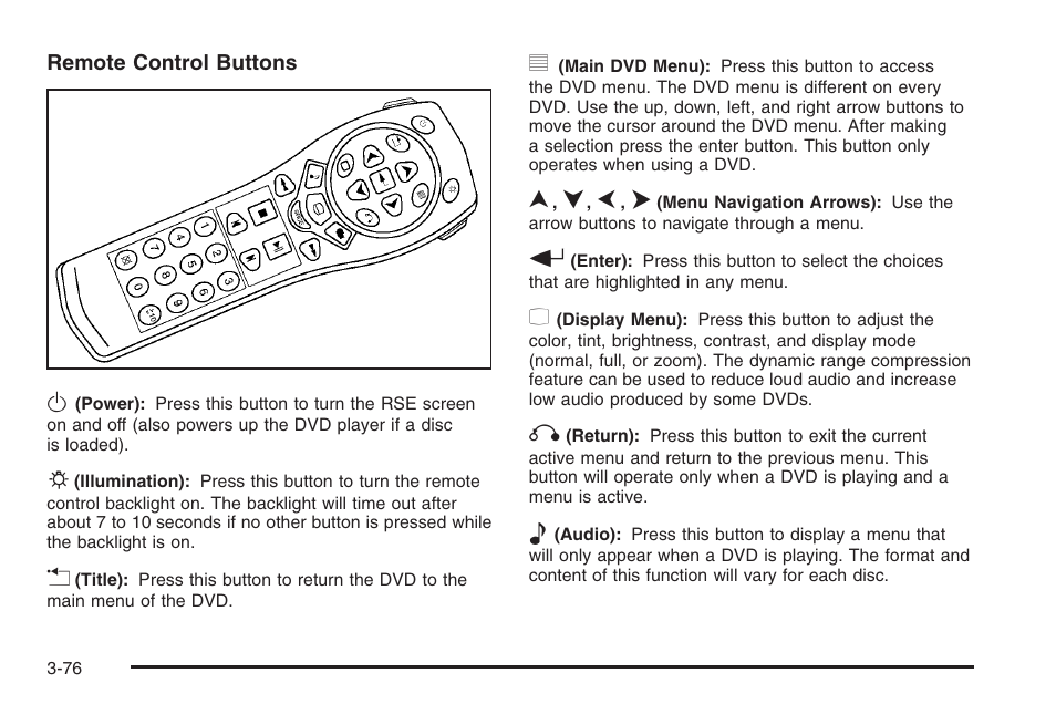 Saturn 2006 Vue User Manual | Page 196 / 412