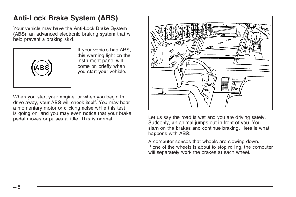 Anti-lock brake system (abs), Anti-lock brake system (abs) -8 | Saturn 2006 Vue User Manual | Page 210 / 412