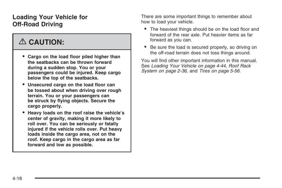 Caution | Saturn 2006 Vue User Manual | Page 220 / 412