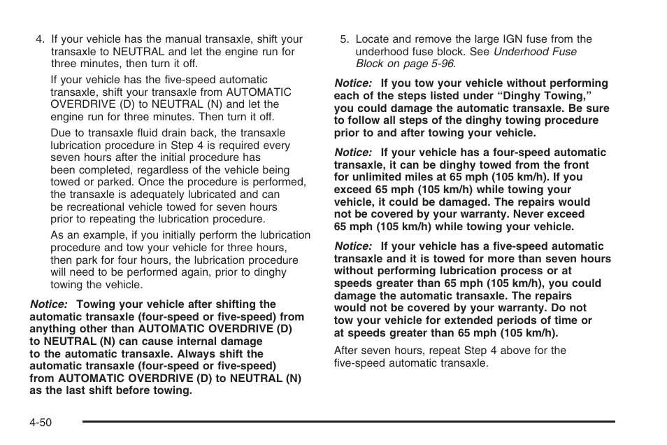 Saturn 2006 Vue User Manual | Page 252 / 412
