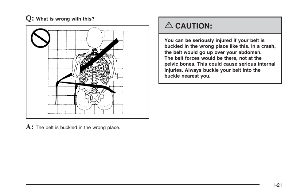 Caution | Saturn 2006 Vue User Manual | Page 27 / 412