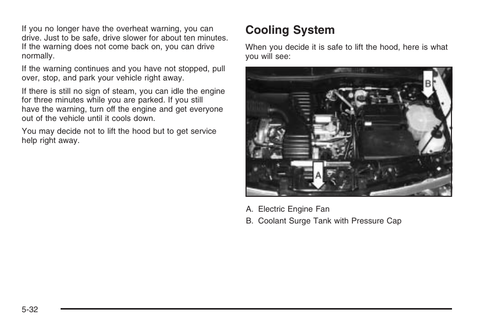 Cooling system, Cooling system -32 | Saturn 2006 Vue User Manual | Page 296 / 412