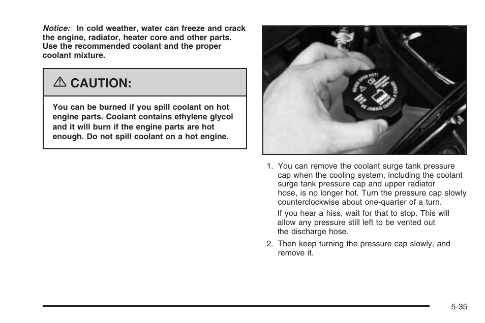 Caution | Saturn 2006 Vue User Manual | Page 299 / 412