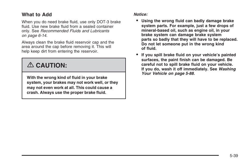 Caution | Saturn 2006 Vue User Manual | Page 303 / 412