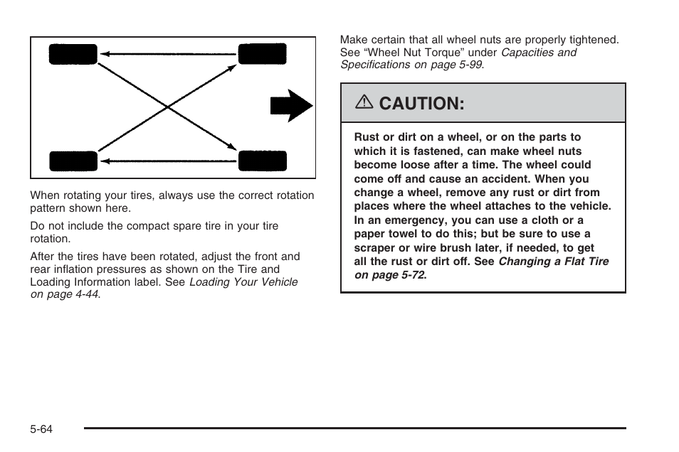 Caution | Saturn 2006 Vue User Manual | Page 328 / 412