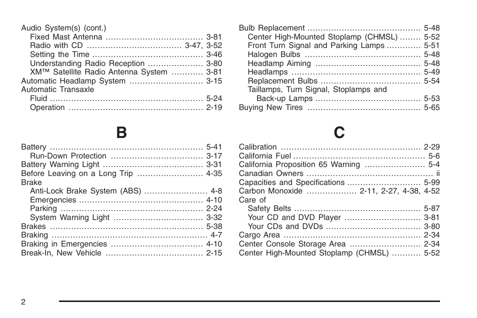 Saturn 2006 Vue User Manual | Page 400 / 412