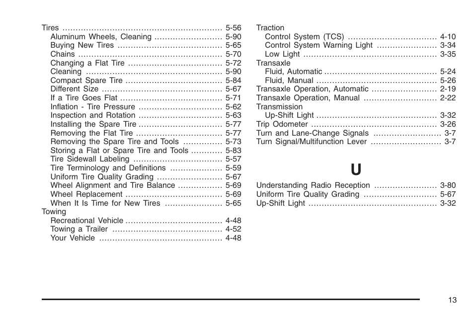 Saturn 2006 Vue User Manual | Page 411 / 412