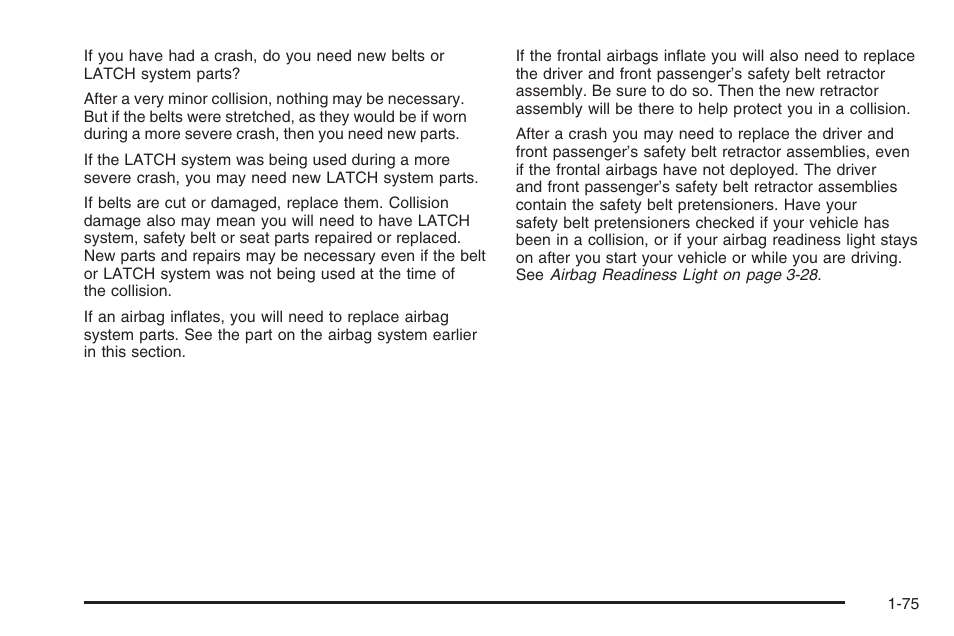 Saturn 2006 Vue User Manual | Page 81 / 412