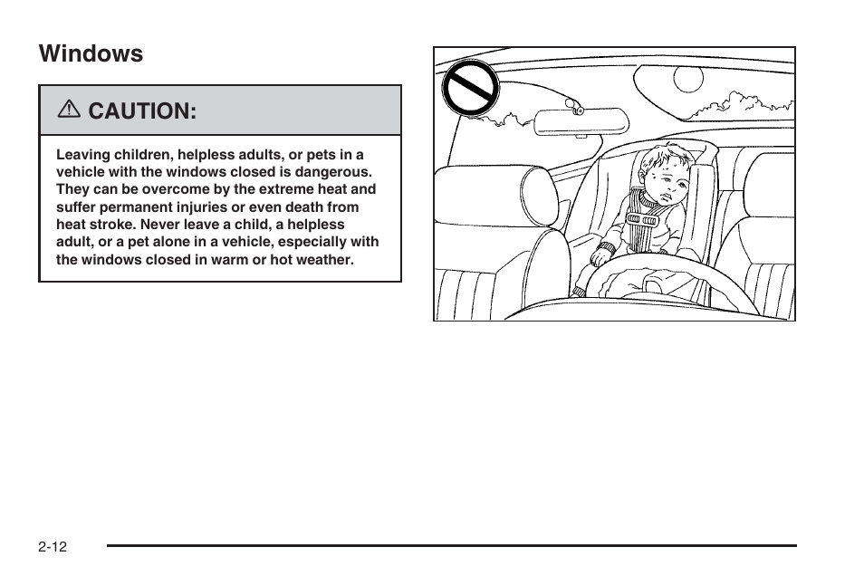 Windows, Windows -12 | Saturn 2006 Vue User Manual | Page 94 / 412