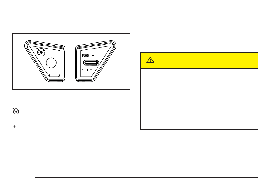 Cruise control (3.5l v6 engine), Cruise control (3.5l v6 engine) -14, Caution | Saturn 2004 Vue User Manual | Page 118 / 392